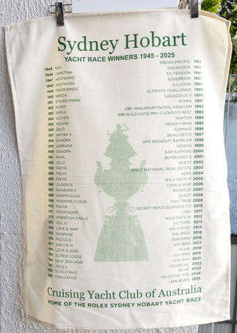 RSHYR 2026 previous Tattersall Cup Winners tea towel (1945-2025)