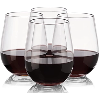 CYCA Life Drinkware - 4 x red wine glasses