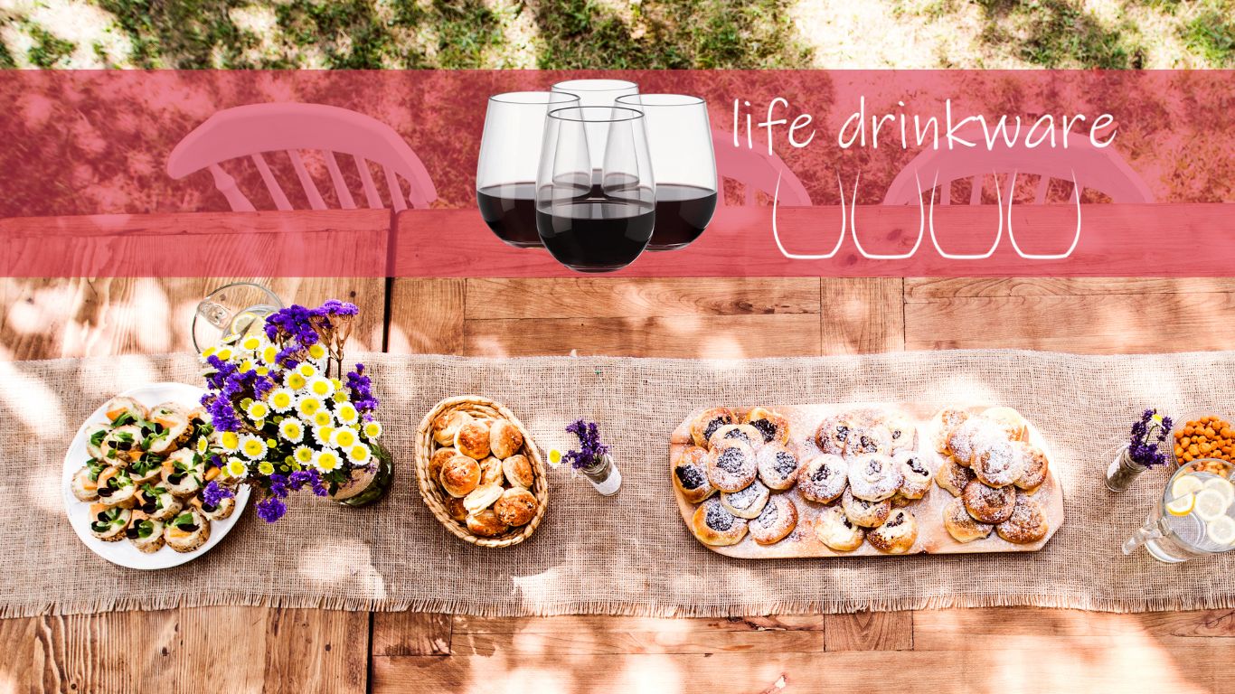 CYCA Life Drinkware - 4 x red wine glasses