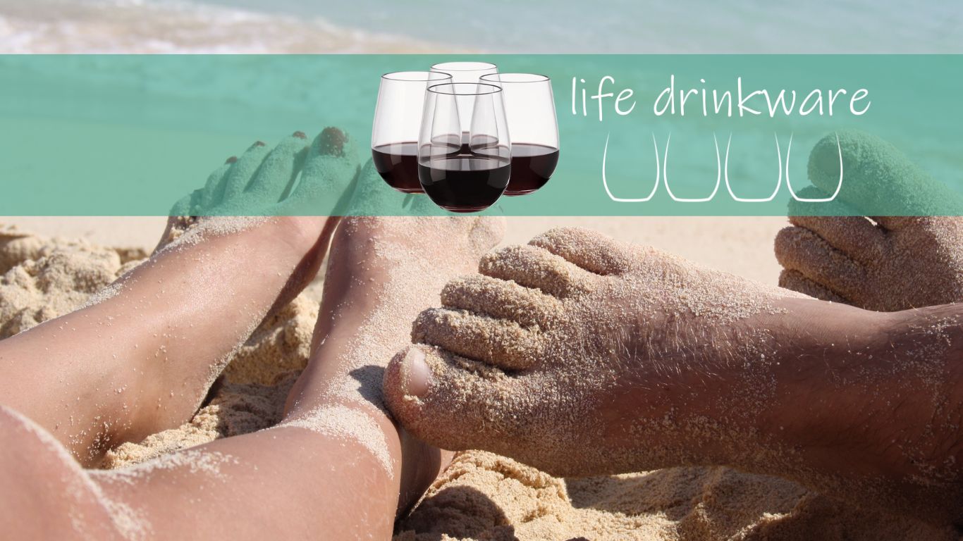 CYCA Life Drinkware - 4 x red wine glasses